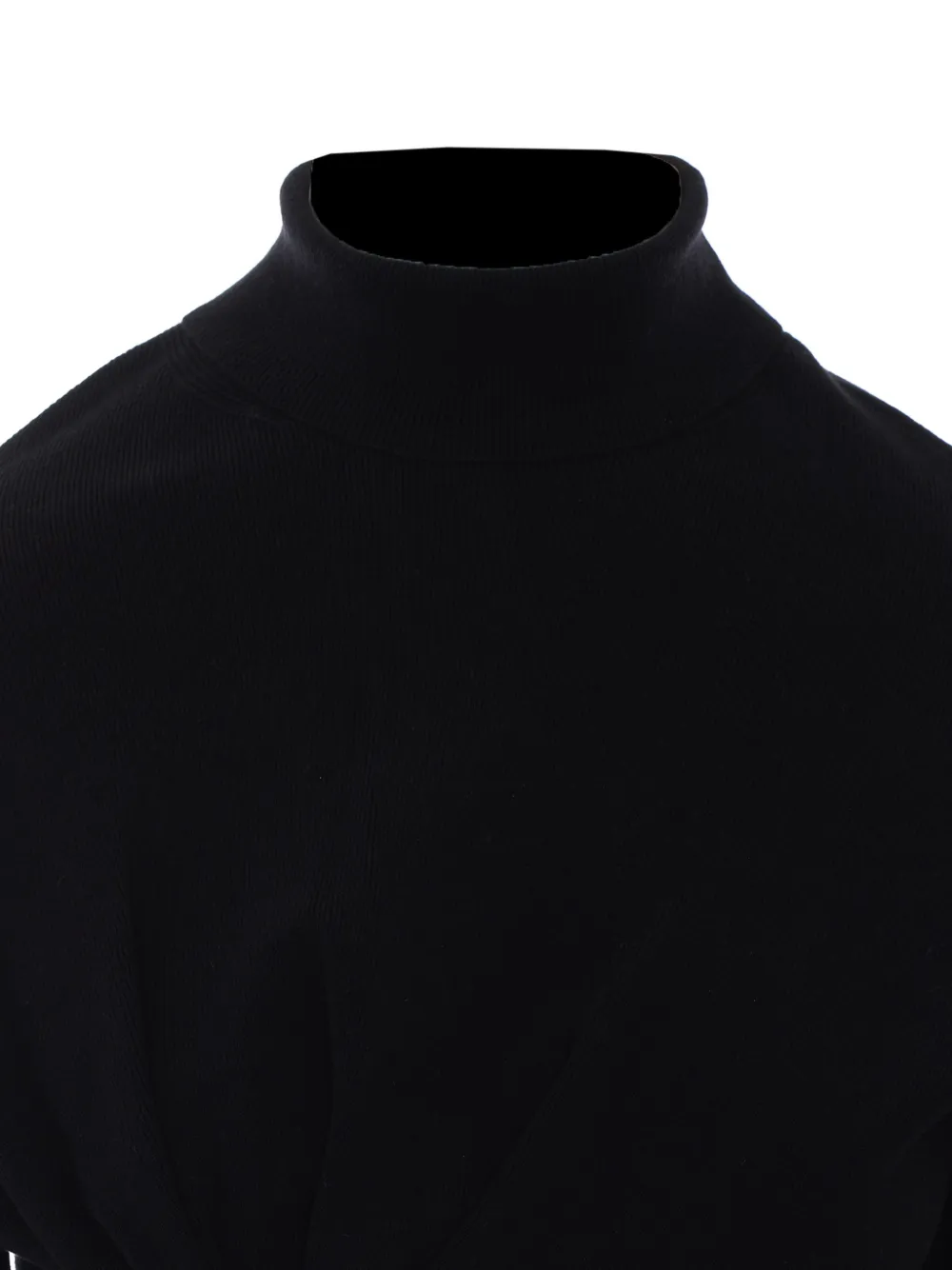Lanvin Wool and Cashmere Sweater in Black, view 3