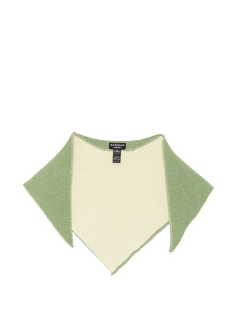 B.B. Walace	 two-tone knitted scarf