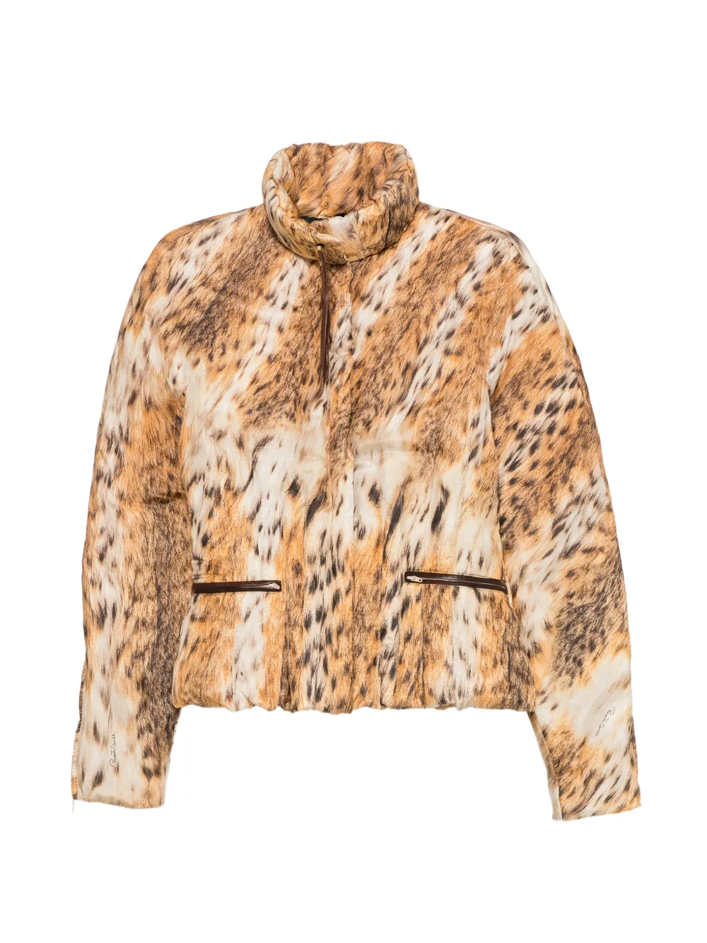 Roberto Cavalli Vintage veste à imprimé animalier (années 2000) - Tons neutres Roberto Cavalli Vintage veste à imprimé animalier (années 2000) - Tons neutres
