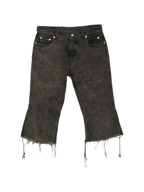 Rick Owens Bolan Cutoffs frayed denim shorts
