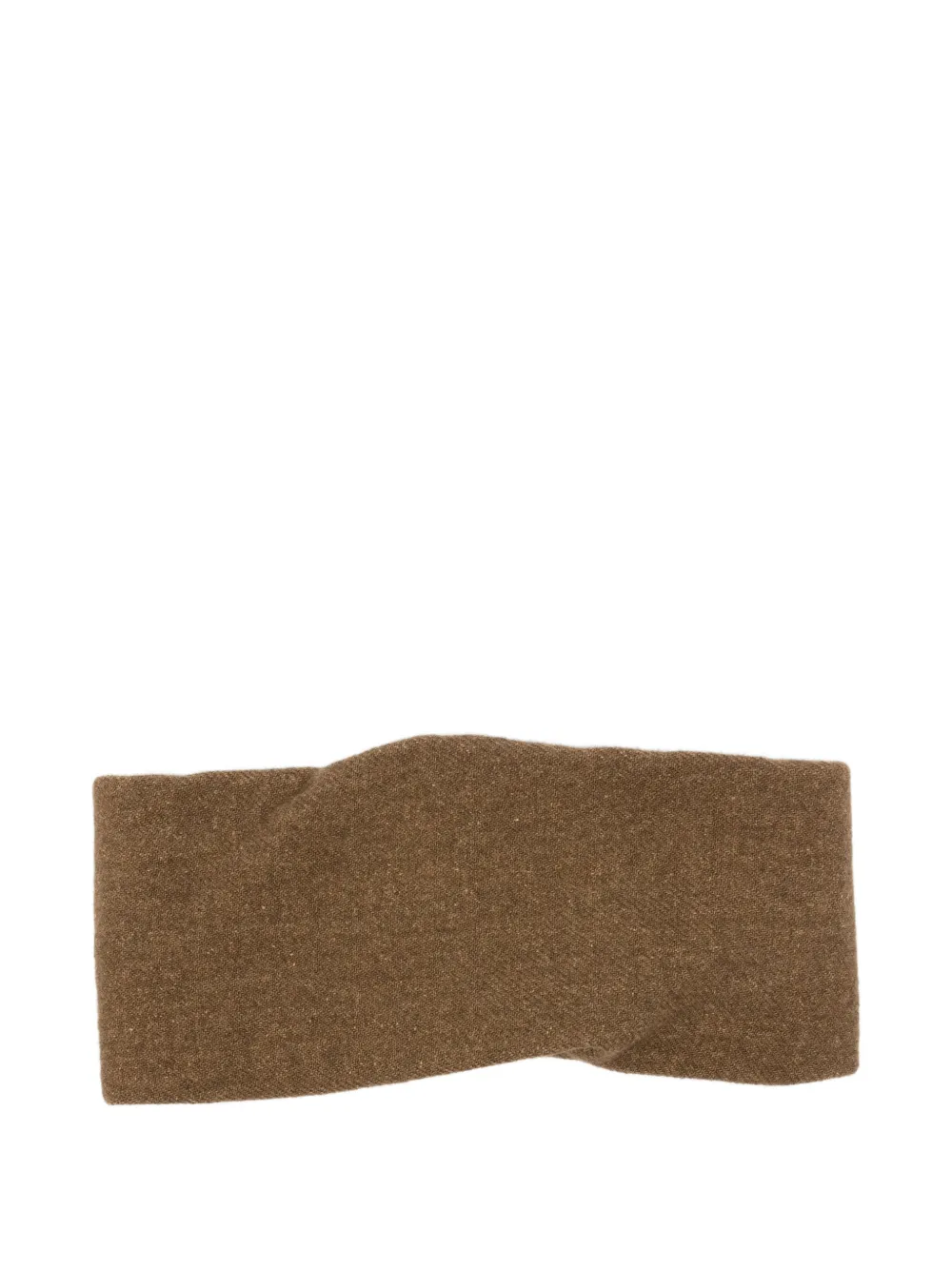 Cortana twisted-detail headband - Marrone