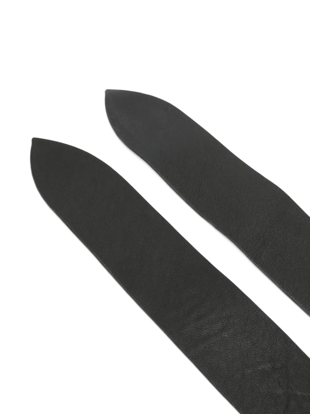 Cortana Grained-texture Belt in Black, view 3