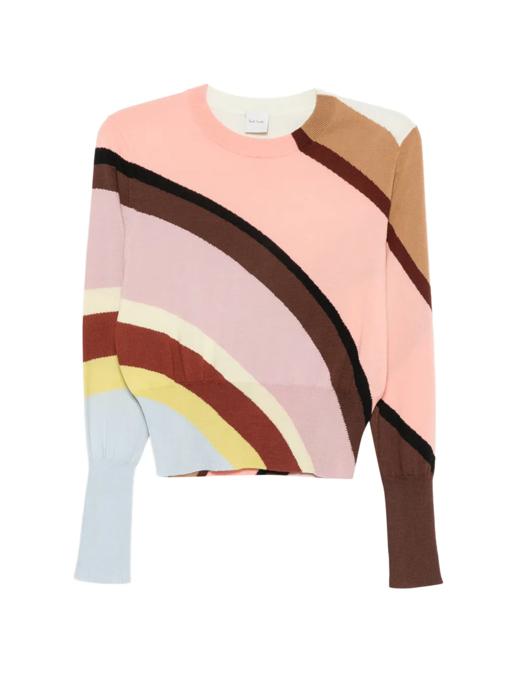 Paul Smith striped fine-knit sweater - Rosa