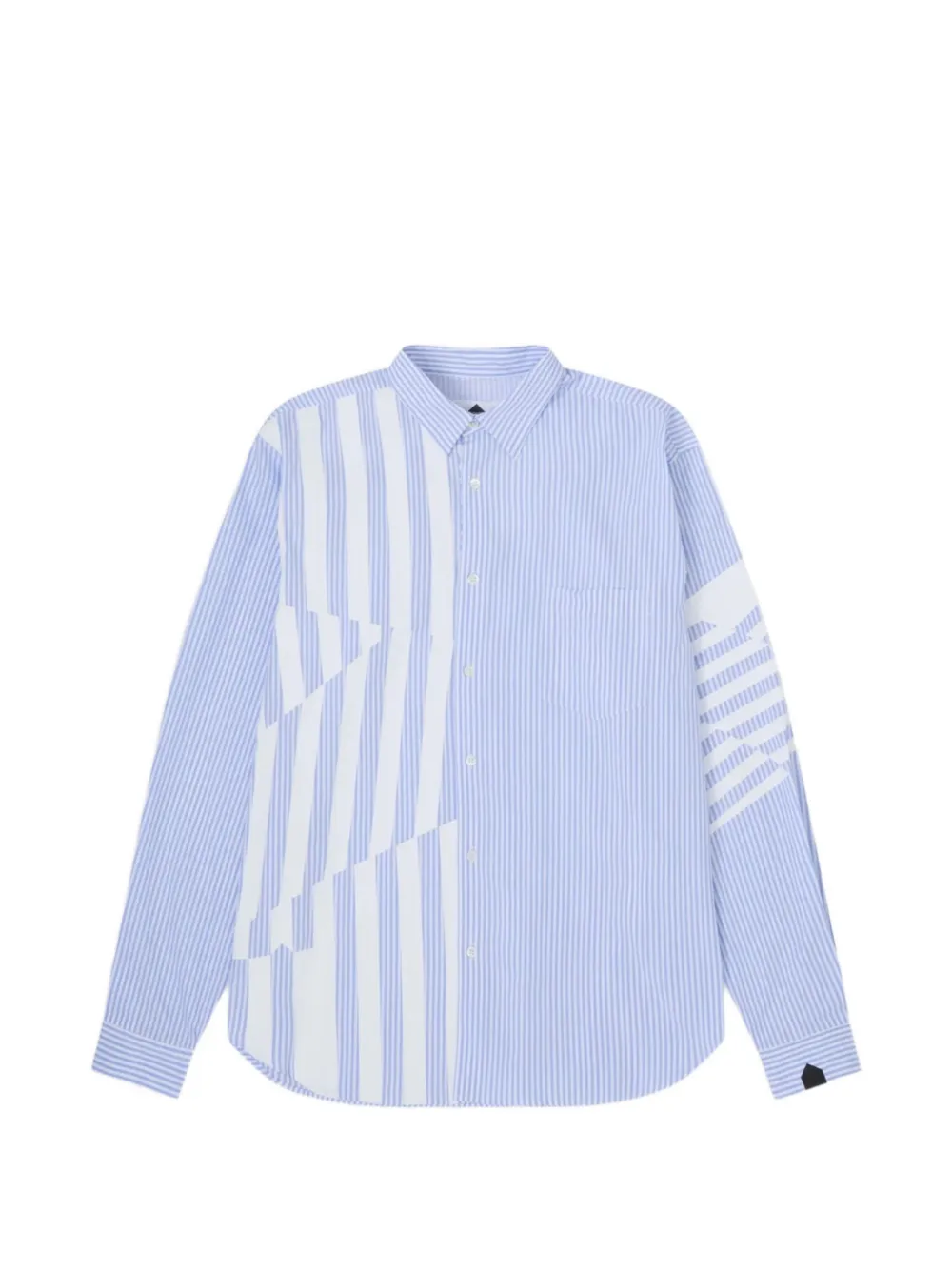 Dover Street Market x Kei Ninomiya patchwork striped shirt