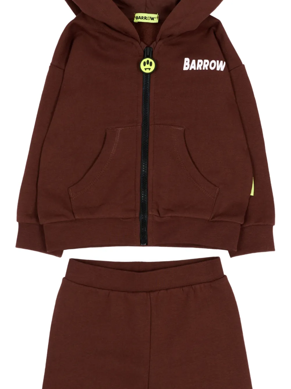Barrow kids Trainingspak met logoprint Bruin