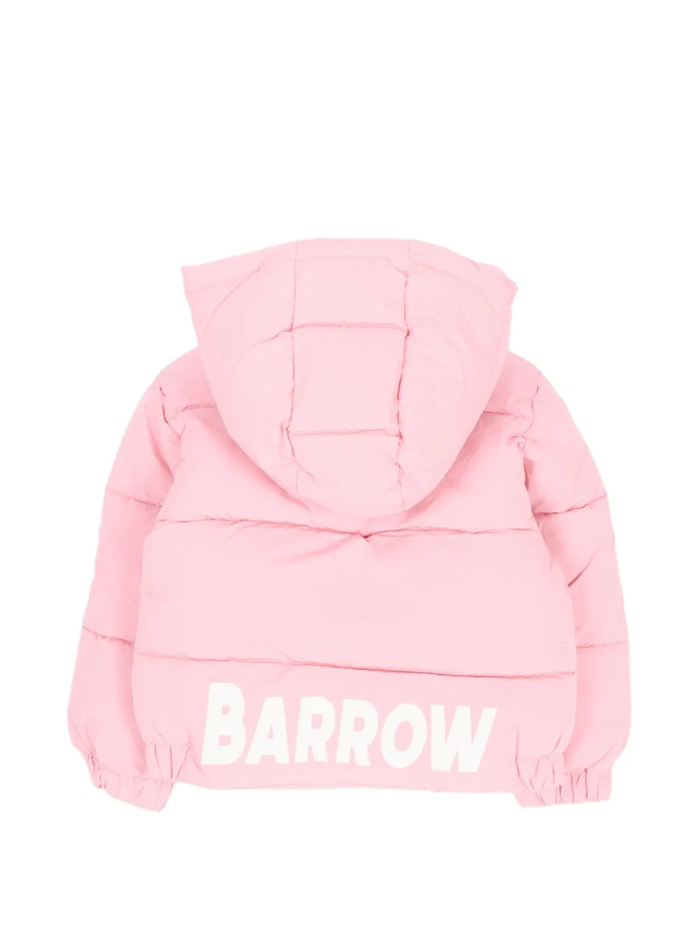 Barrow kids Gewatteerd jack met logoprint Roze