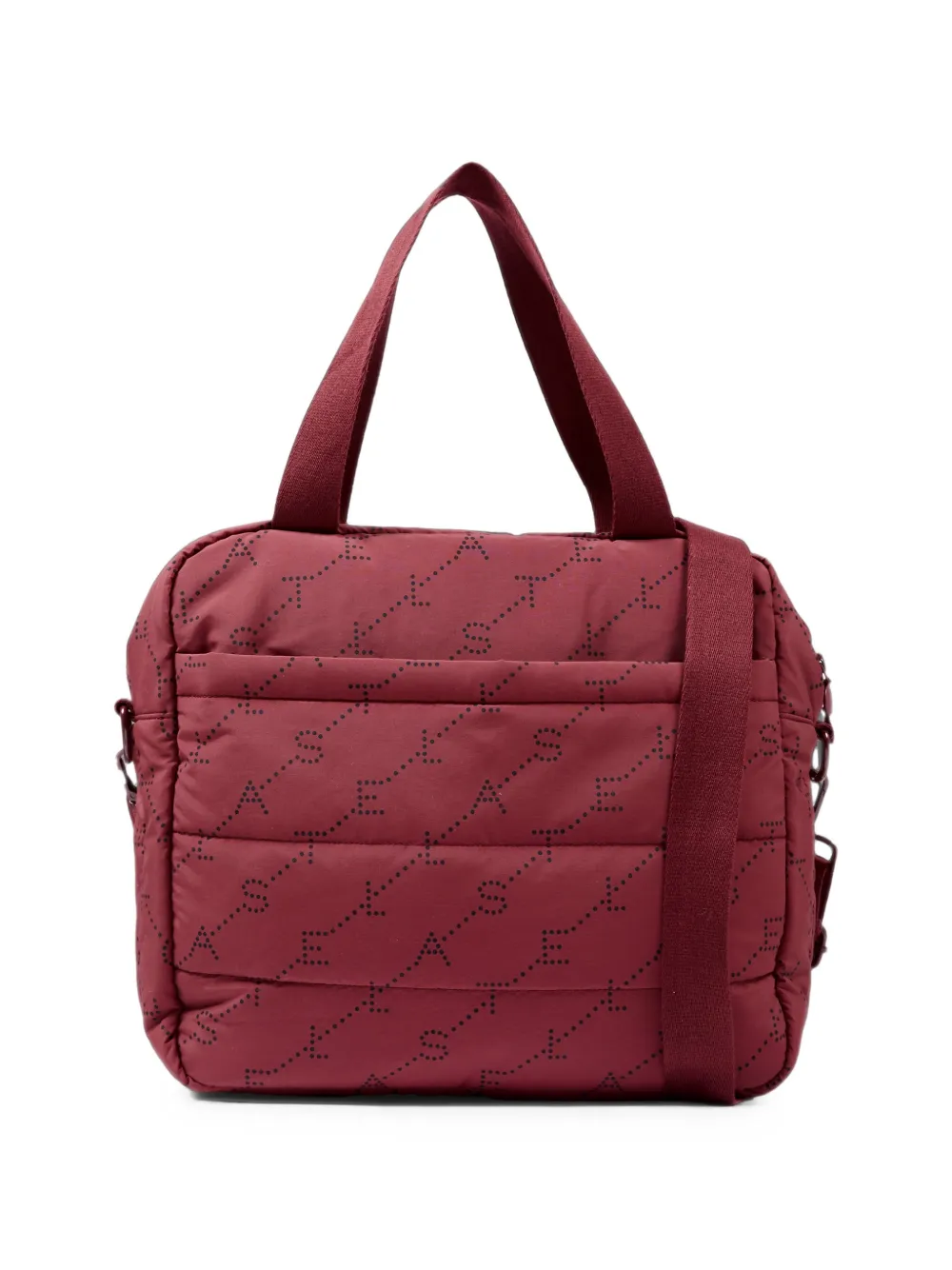 Stella McCartney Kids Luiertas met logoprint Rood