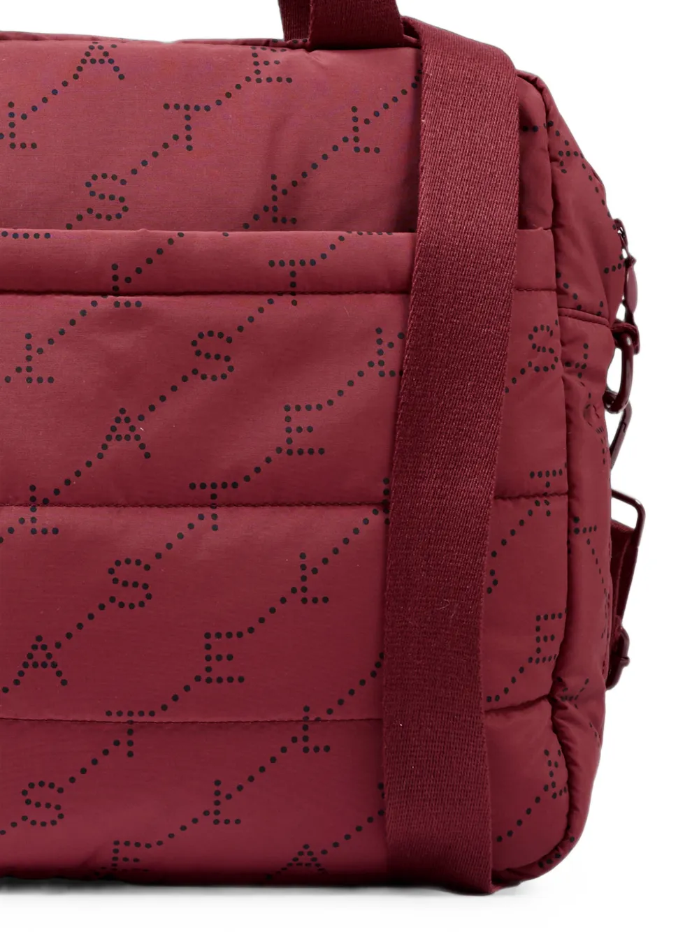 Stella McCartney Kids Luiertas met logoprint Rood