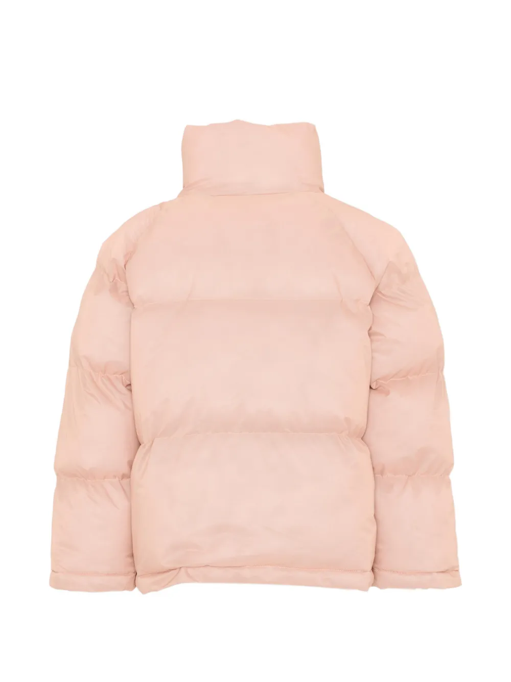 Stella McCartney Kids Gewatteerd jack met hoge hals Roze