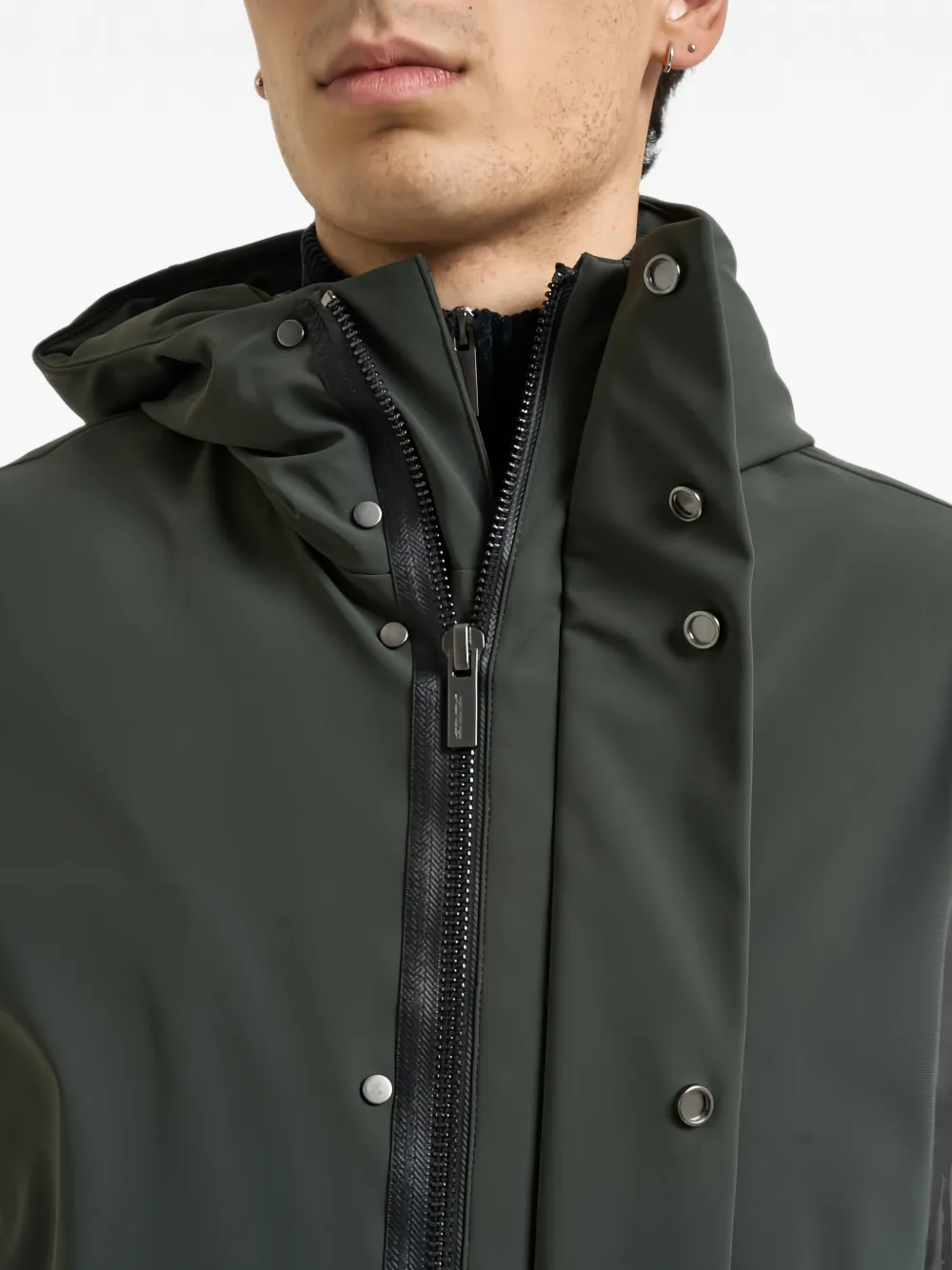 RRD Surflex Winter jack met capuchon en rits Groen