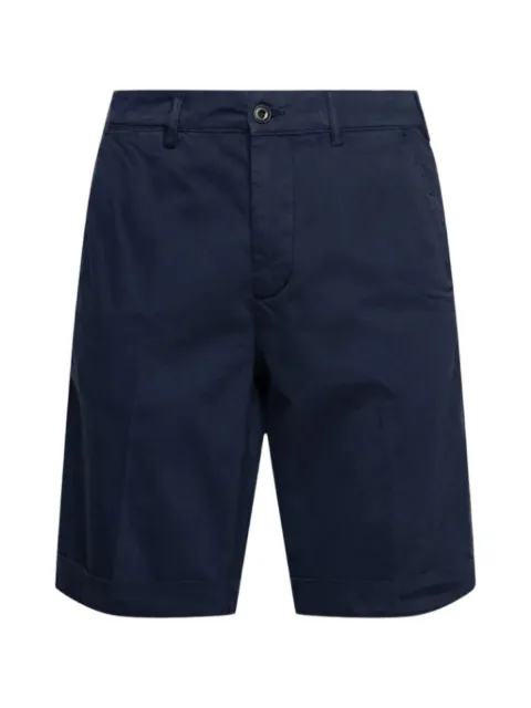 40 WEFT logo-patch shorts