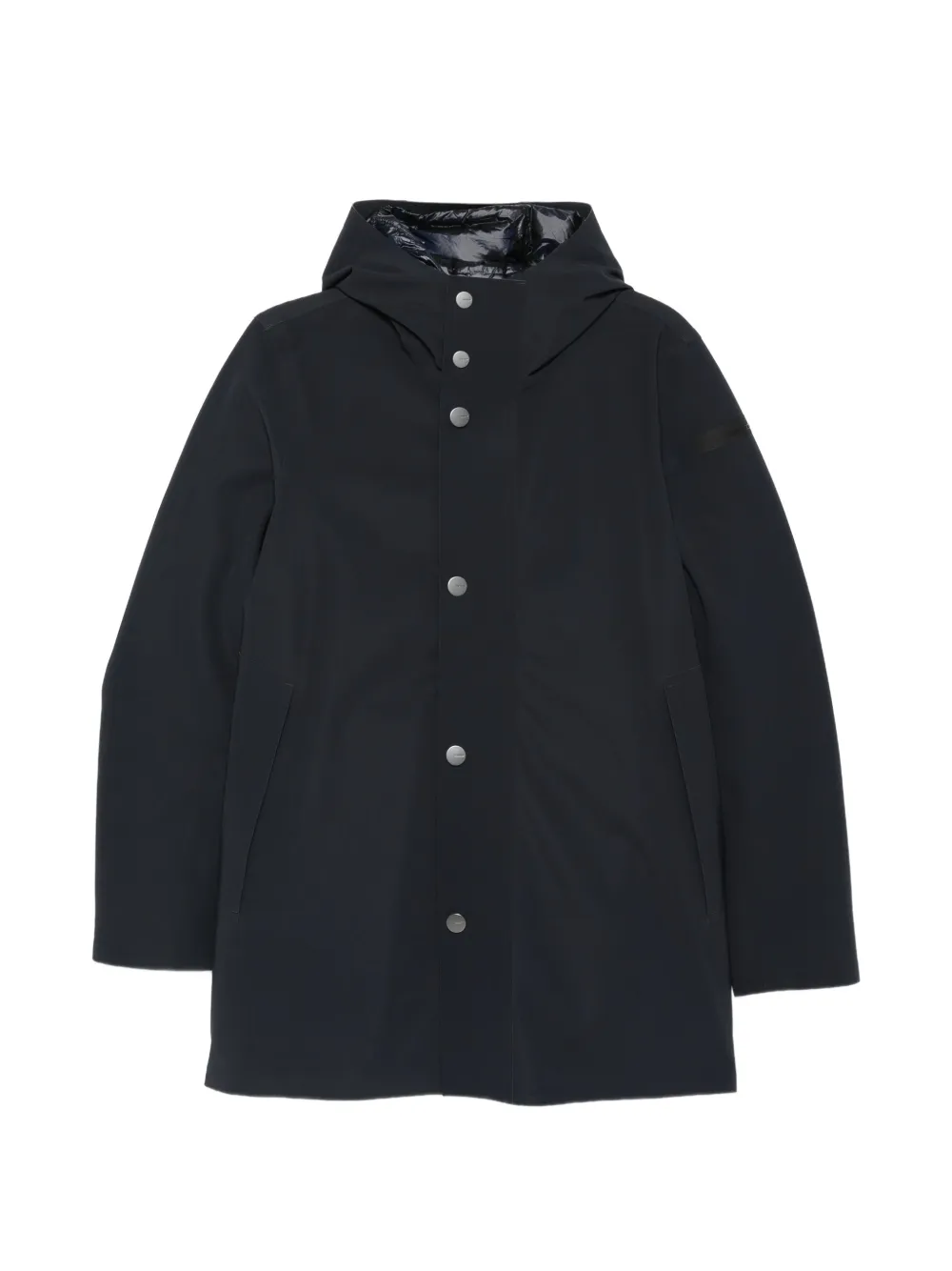 RRD hooded press-stud coat