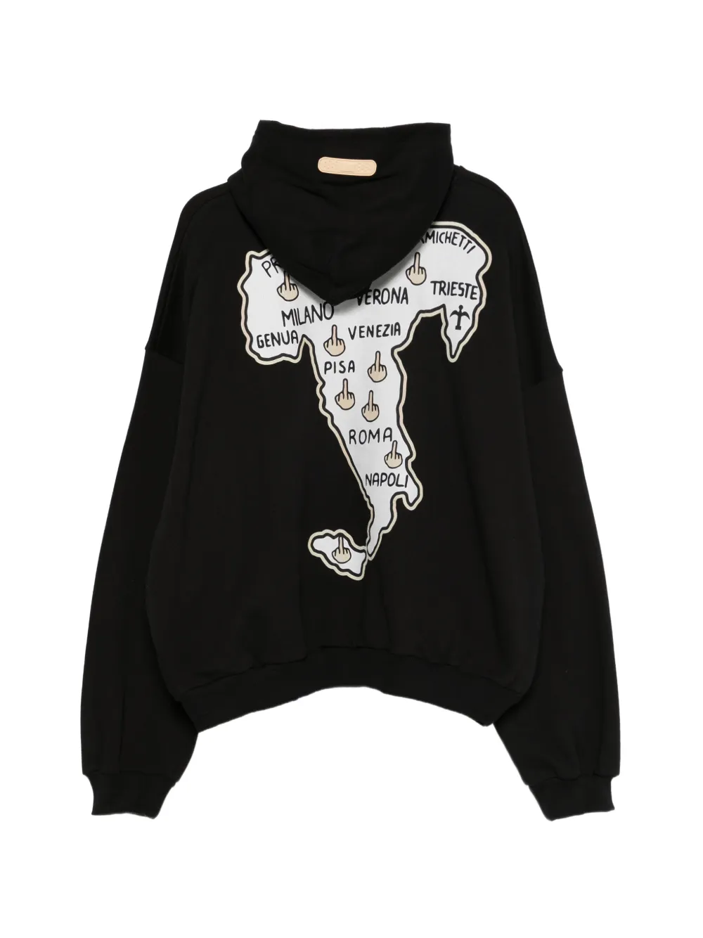 Pdf Graphic-print Hoodie In Multi