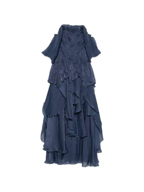 Aje ruffled off-shoulder maxi dress