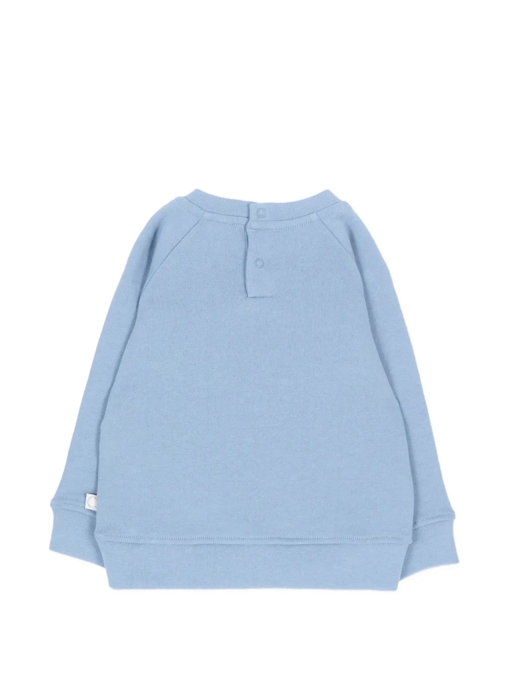 Stella McCartney Kids Sweater met paardenprint Blauw
