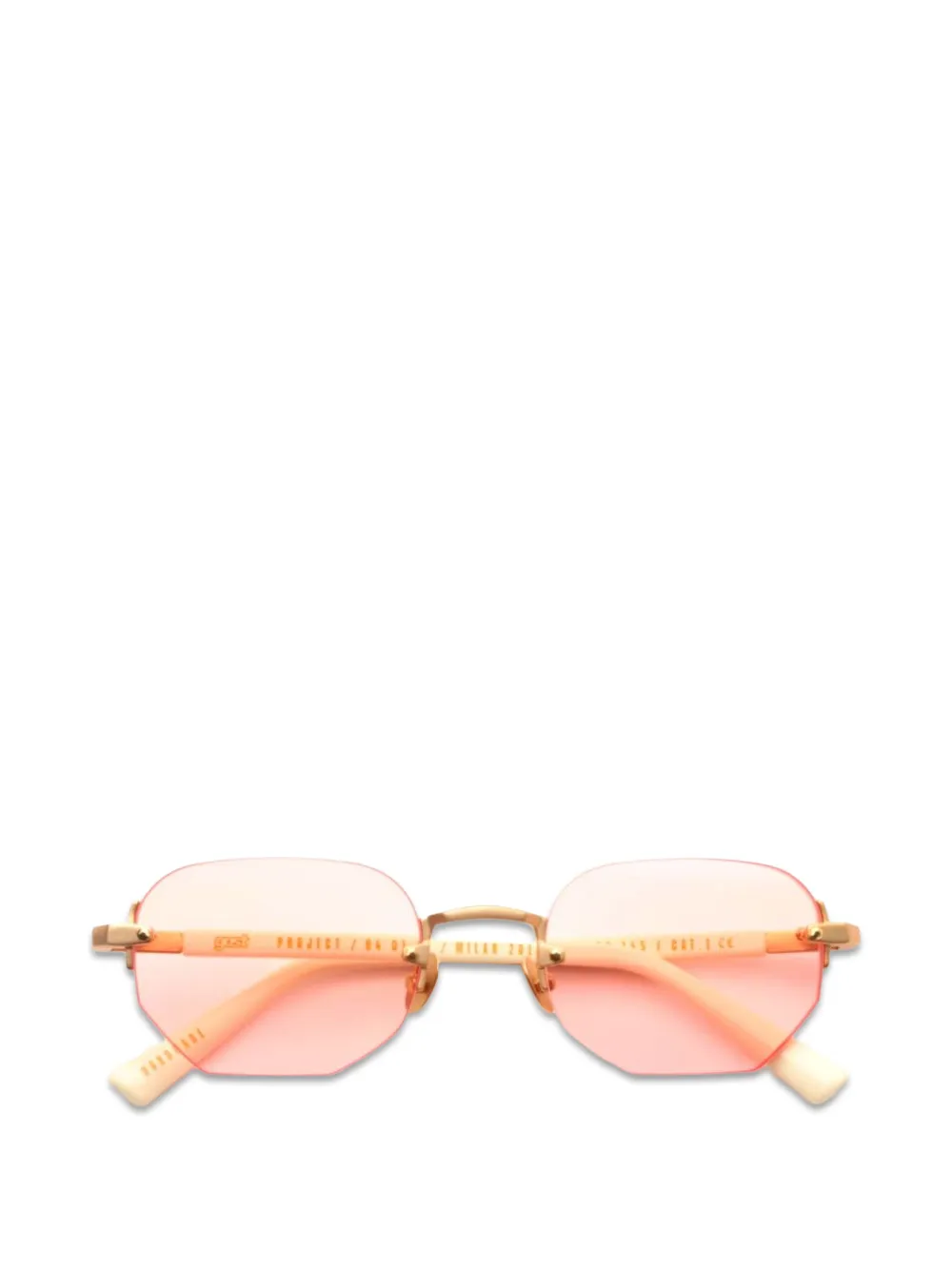 Gast Moonstone Geometric-frame Sunglasses In 골드 톤