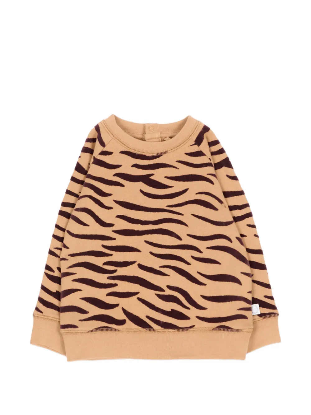 Stella McCartney Kids Felpa con stampa - Marrone