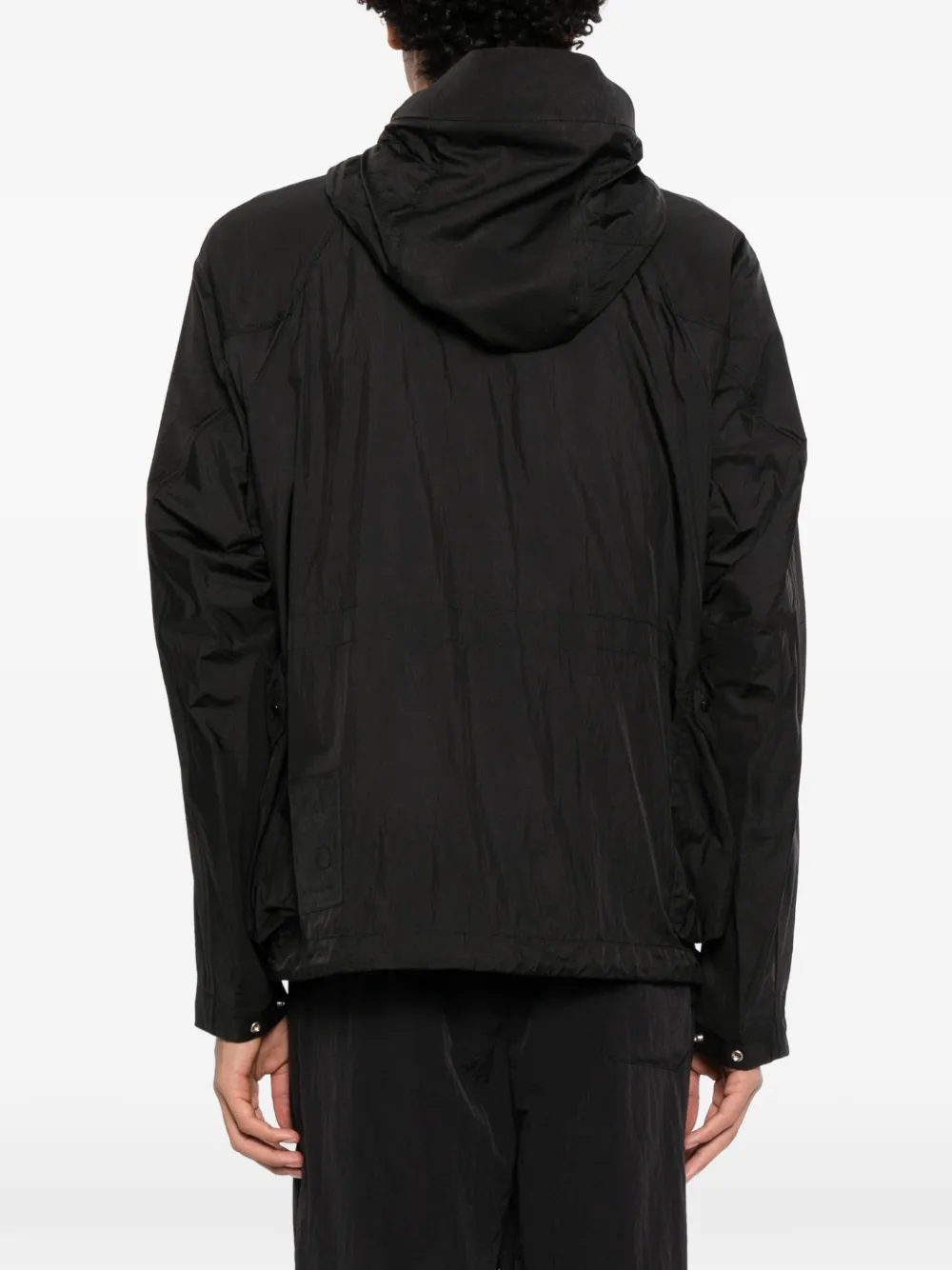 Ten C Jack met capuchon Zwart