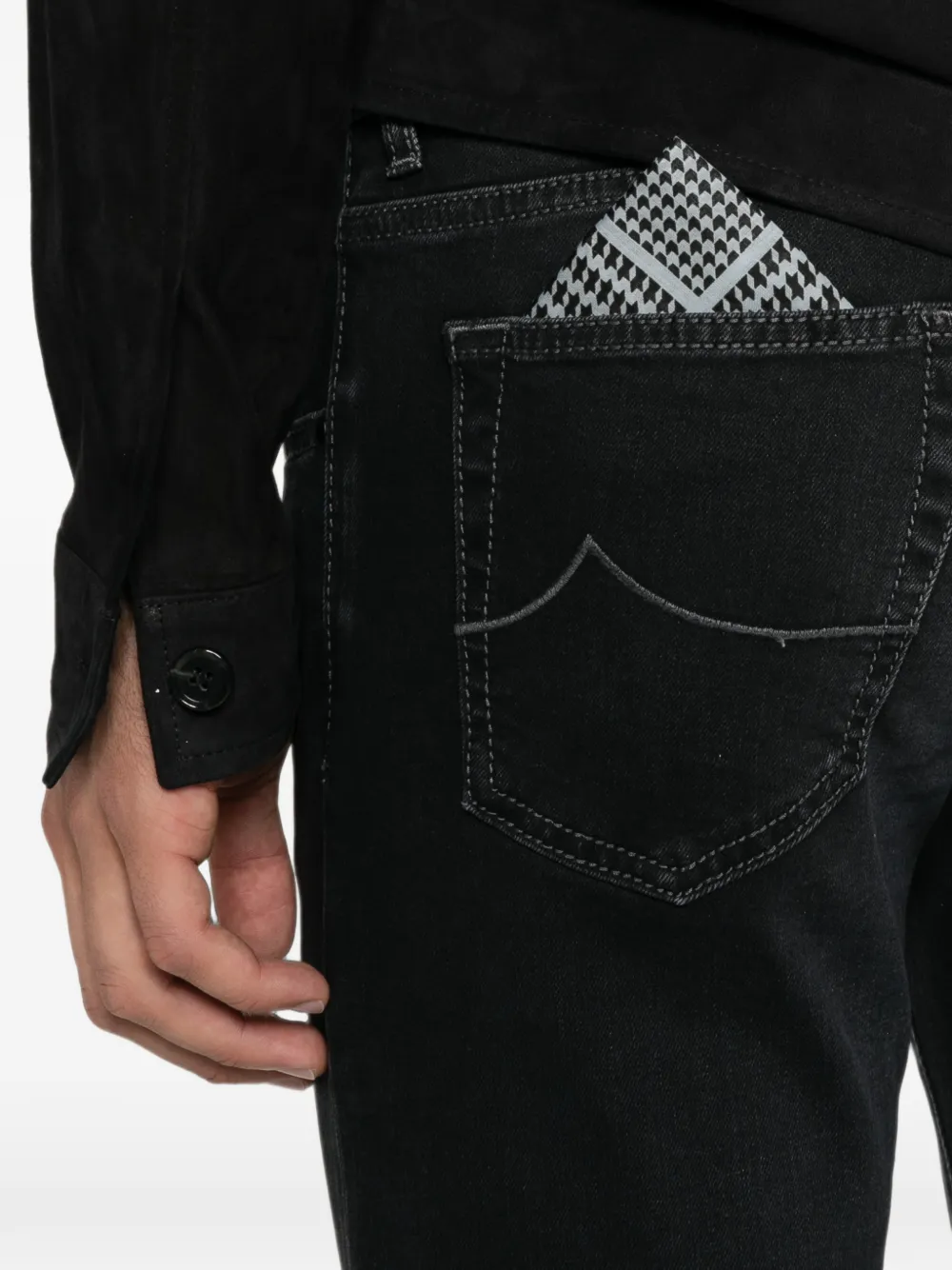 Jacob Cohën Nick skinny jeans Zwart