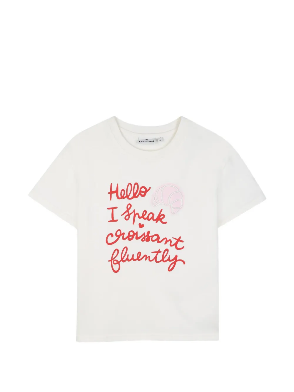 Kids Around T-shirt con grafica - Bianco