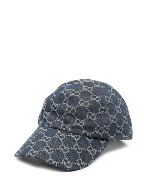 Gucci GG cotton denim baseball hat