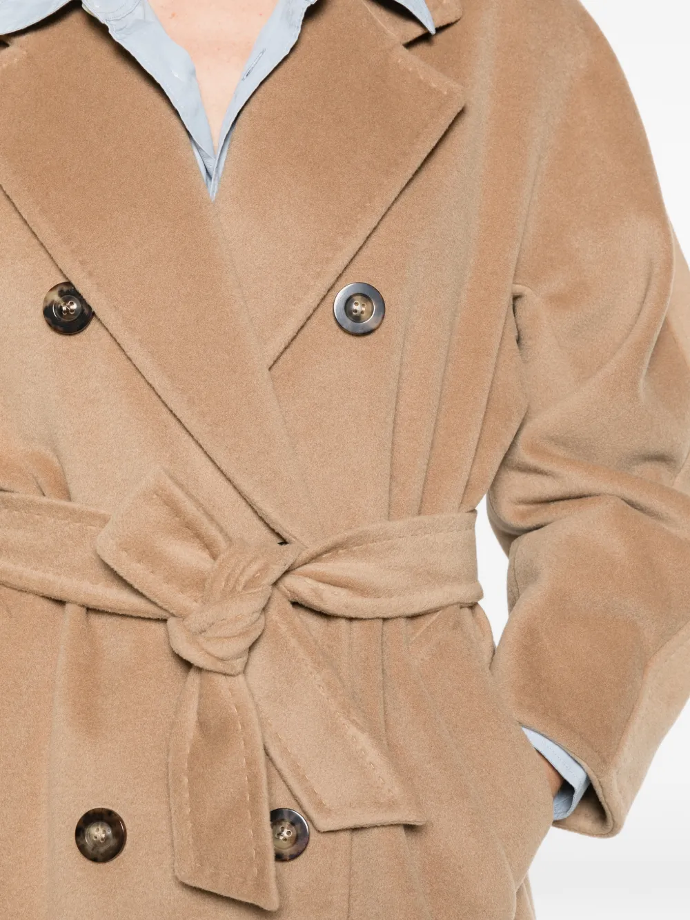 Max Mara 101801 Icon coat Beige