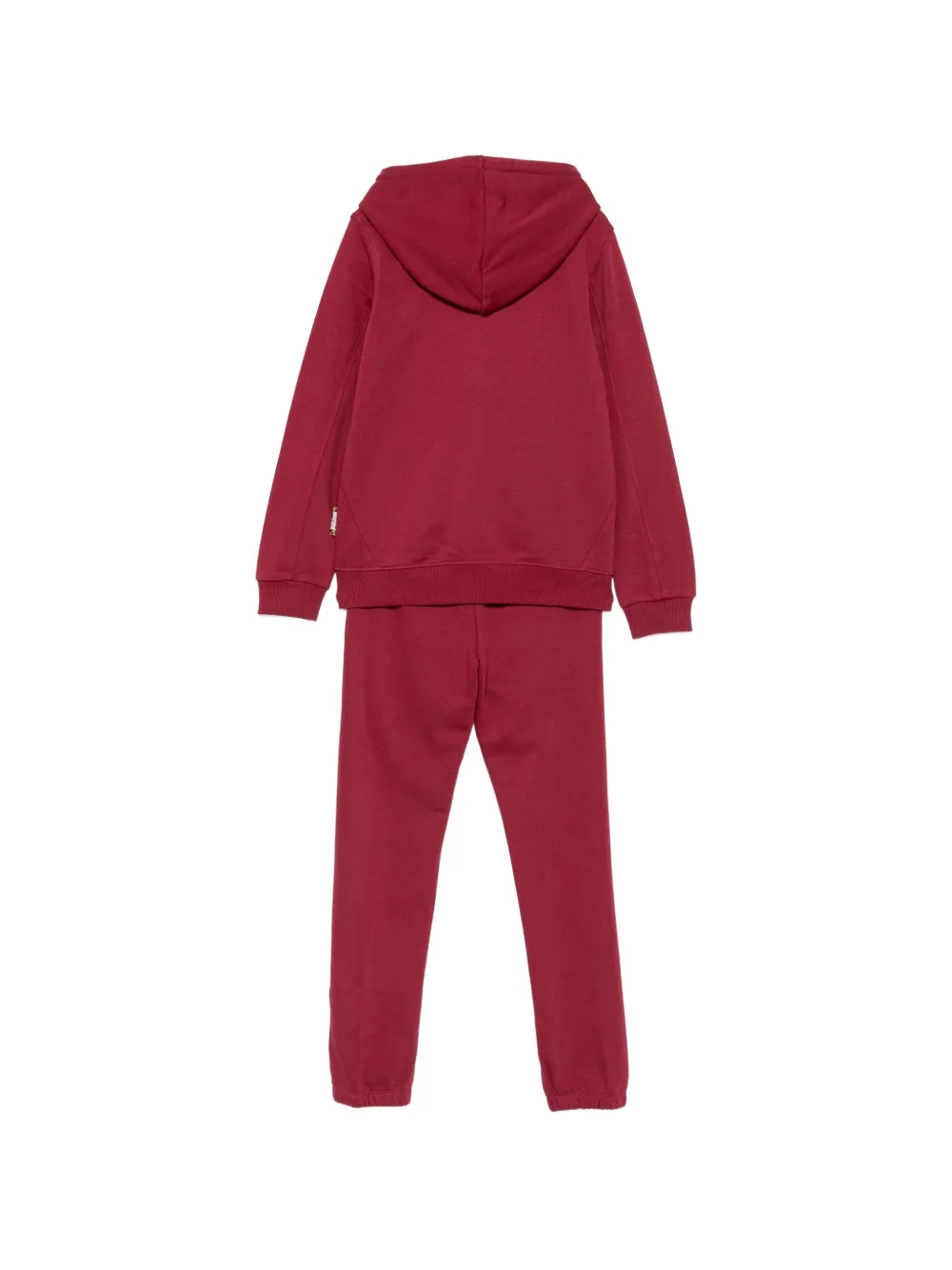 Roberto Cavalli Junior logo-print tracksuit Rood