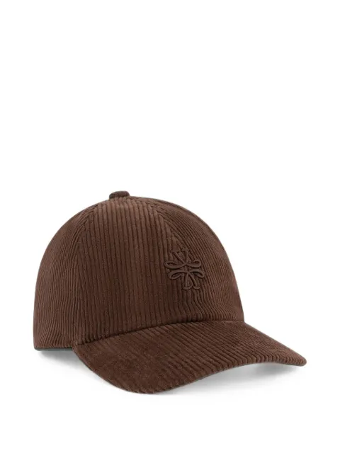Jacob Cohën logo-embroidered corduroy baseball cap