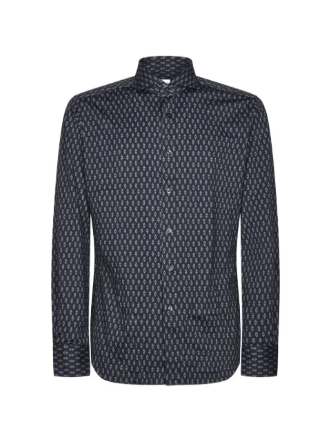 Xacus camisa Active Shirt con estampado geométrico