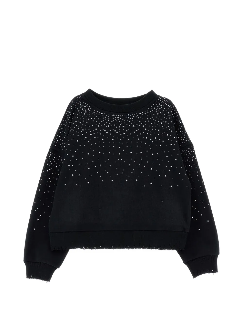Monnalisa Maglione con strass - Nero