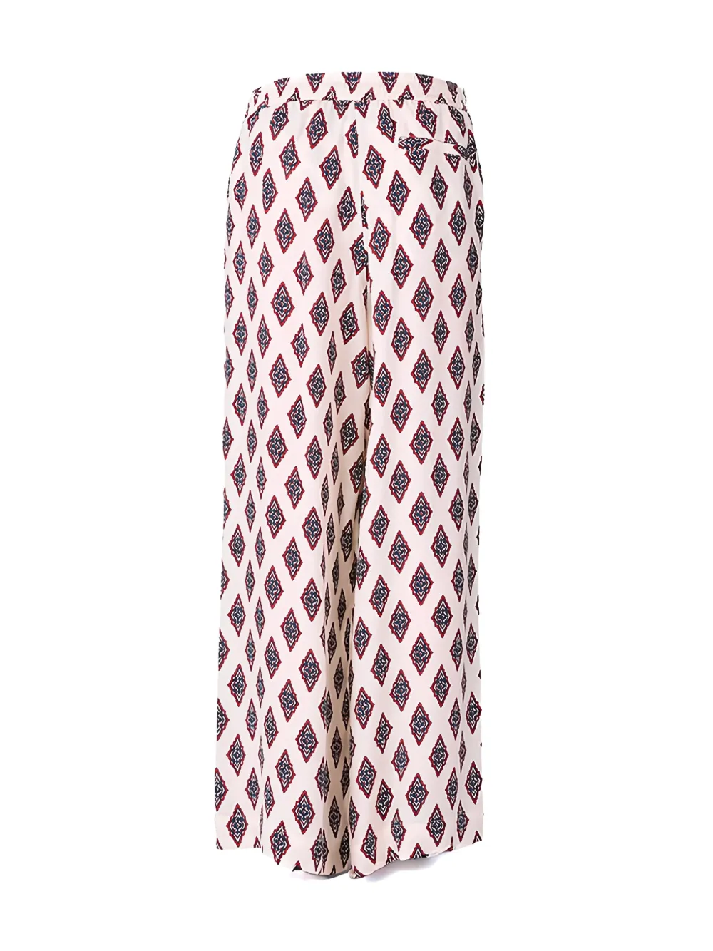 F.R.S For Restless Sleepers Asteria broek met geometrisch patroon Wit
