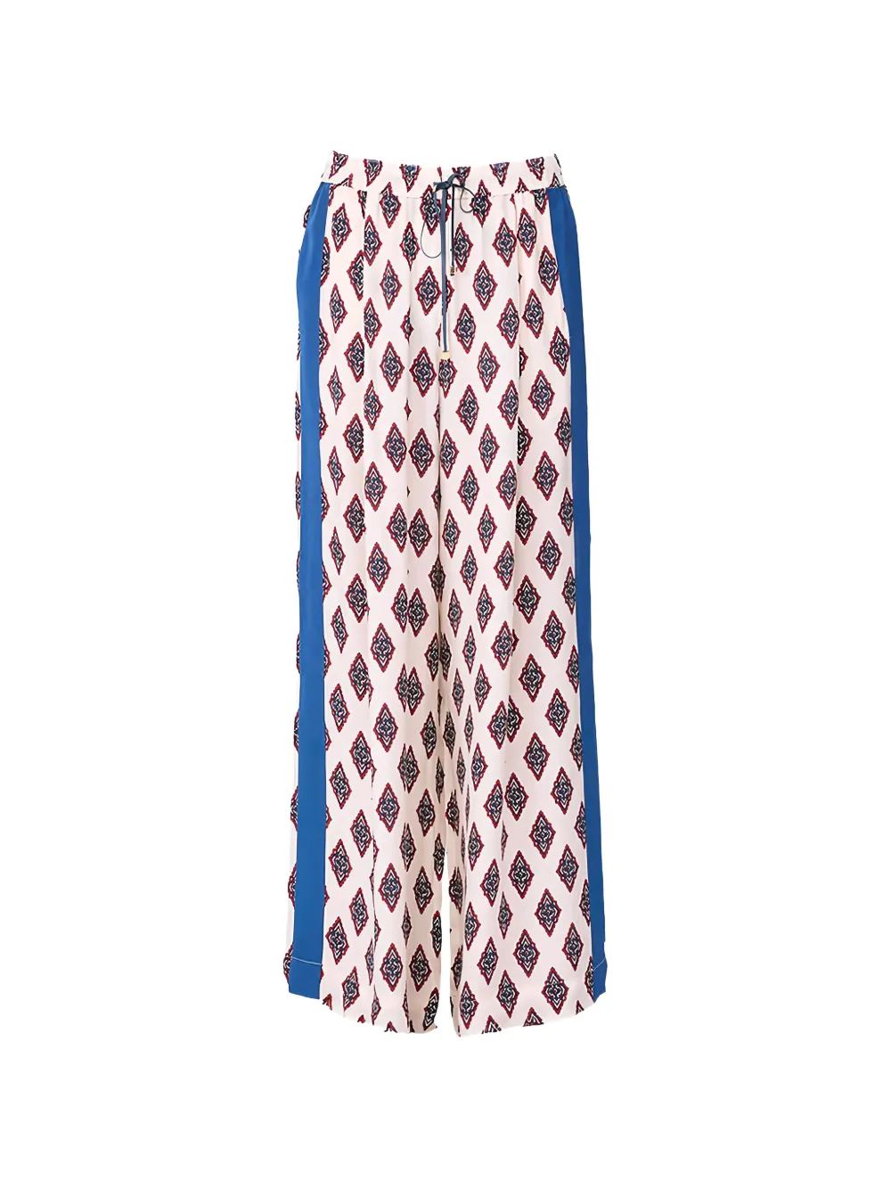 F.R.S For Restless Sleepers Asteria geometric-pattern trousers - Weiß