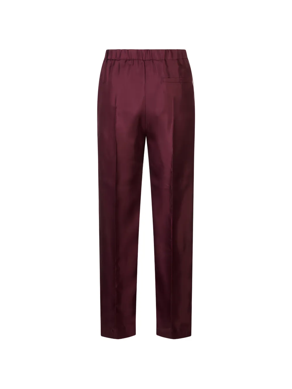 F.R.S For Restless Sleepers Pontos zijden broek met afwerking Rood