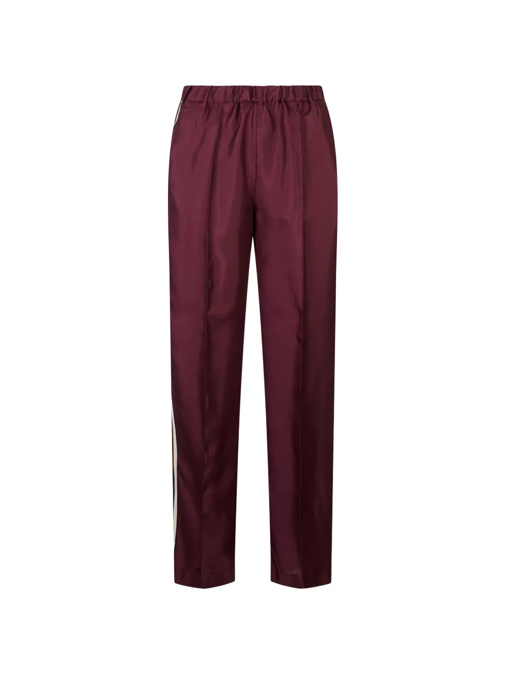 F.R.S For Restless Sleepers Pontos piped silk trousers