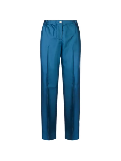 F.R.S For Restless Sleepers Etere silk twill trousers