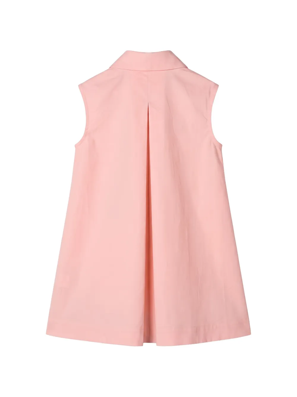 Fendi Kids Jurk met A-lijn en ruches Roze