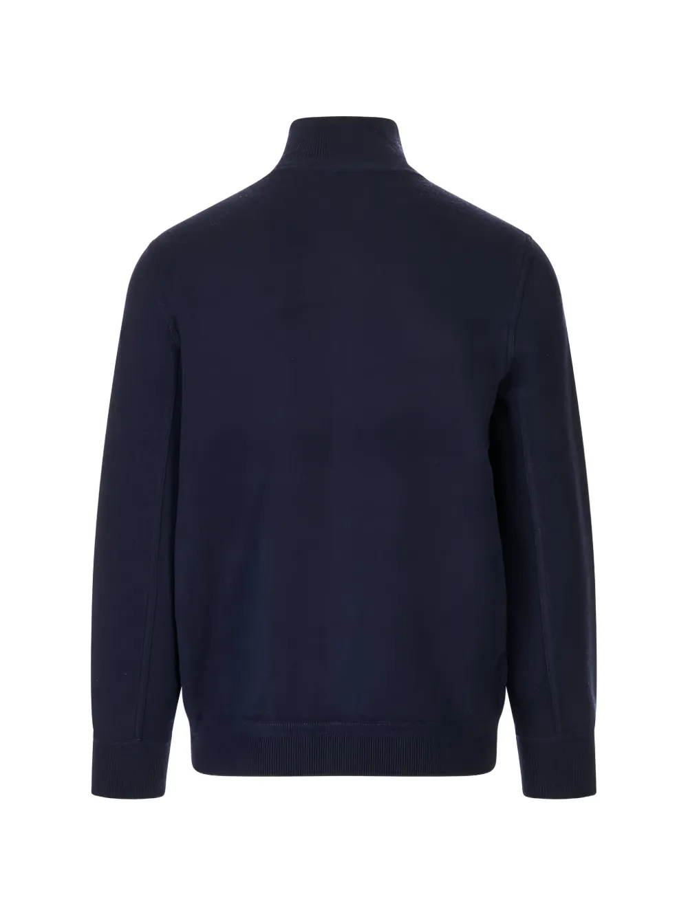 Montecore Trui met hoge hals en rits Blauw