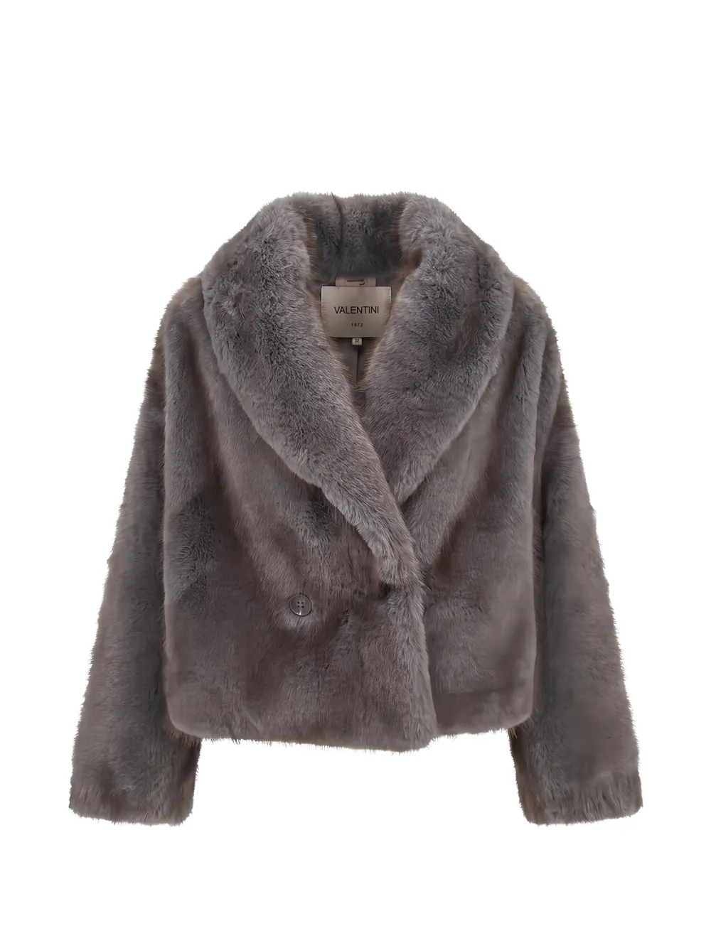 VALENTINI 1972 shawl-collar jacket - Grau