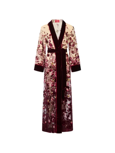 F.R.S For Restless Sleepers Empusa devoré velvet robe