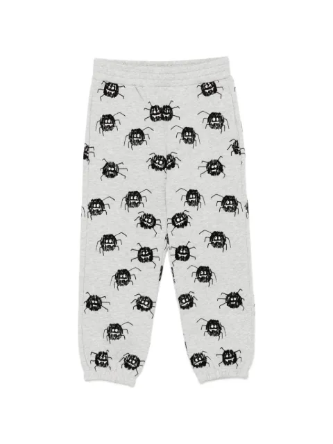 Stella McCartney Kids pantalones de chándal con araña estampada