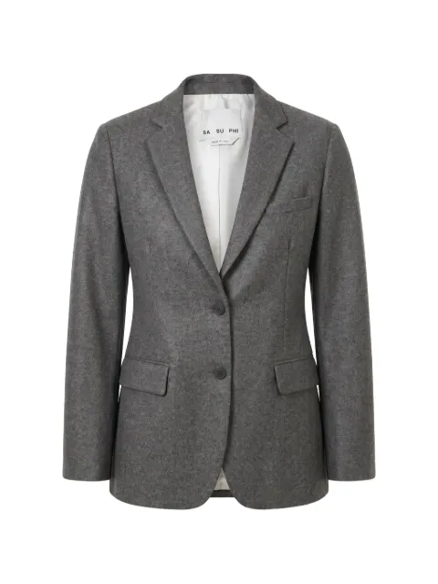 SA SU PHI single-breasted wool blazer