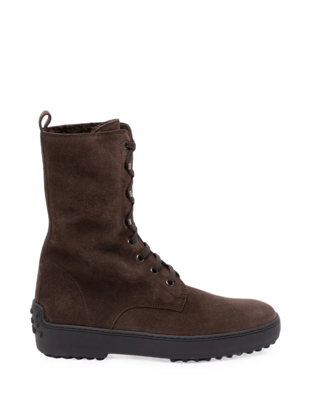 Tod's Winter Gommino suède enkellaarzen Bruin