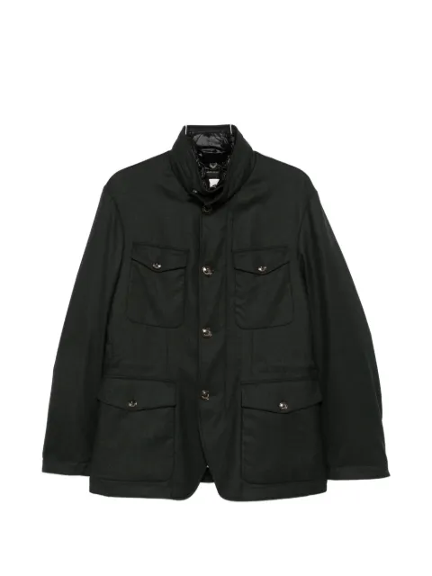 Montecore button-fastening field jacket