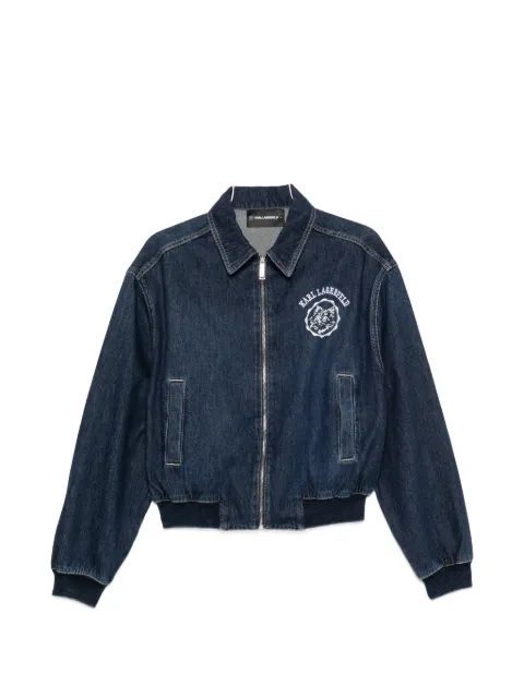 Karl Lagerfeld chaqueta Ikon con cremallera