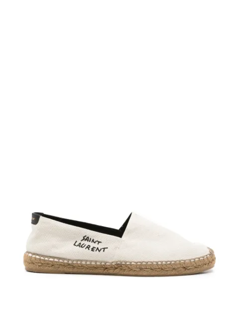 Saint Laurent Pre-Owned эспадрильи с вышитым логотипом