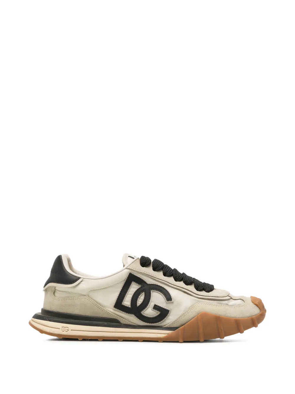Dolce & Gabbana Pre-Owned DG Athletic Sneakers mit Einsätzen - Nude