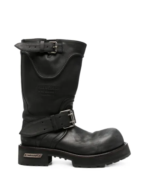 Balenciaga Pre-Owned Venom leather boots