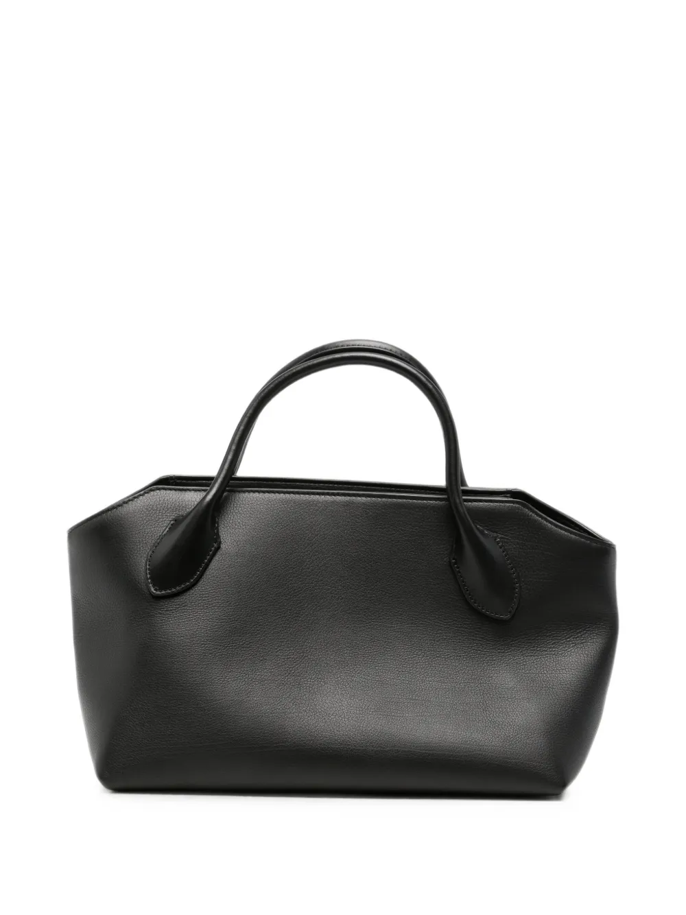 Pre-owned The Row Terrasse Bauletto Tote Bag In Black