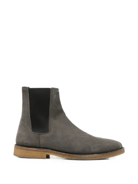 Saint Laurent Pre-Owned botas Chelsea de gamuza