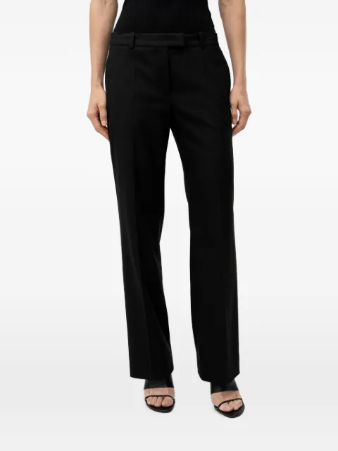 HUGO pressed-crease straight-leg trousers